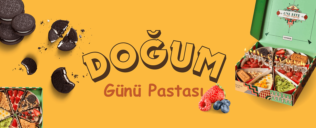 Bonne Nuit doğum günü pastası, çikolatalı ve meyveli seçeneklerle aynı gün teslim
